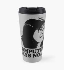 L'ordinateur dit aucun T-shirt de la Petite-Bretagne Mug de voyage