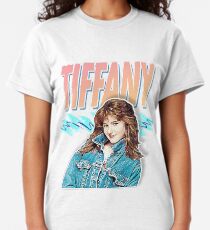 Tiffany 80s Styled Aesthetic Design Classic T-Shirt