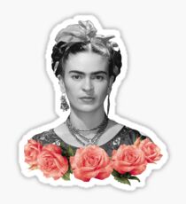 Kahlo vintage art Sticker
