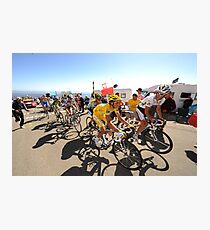 Grimpeurs Andy Schleck & Alberto Contador - 2009 Tour de France Photographic Print
