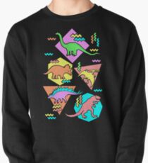 Neunziger Jahre Dinosaurier Muster Sweatshirt