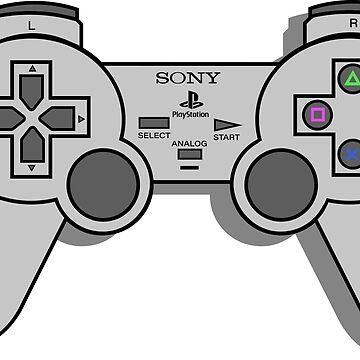 Playstation Controller Poster PS1 PS2 PS3 PS4 PS5 Gaming 