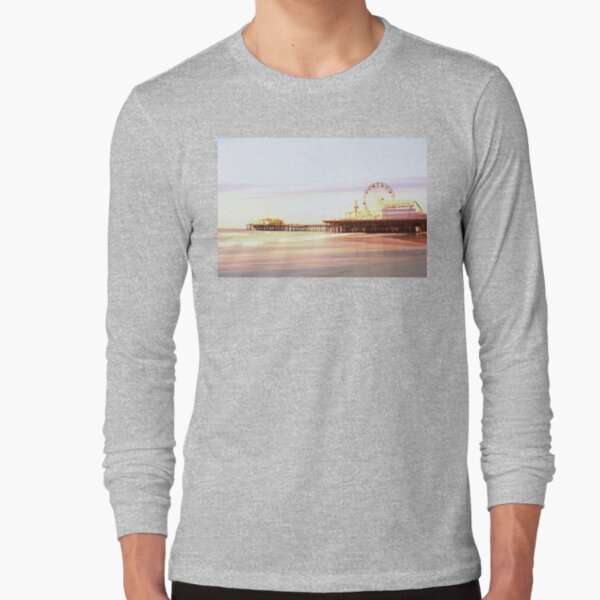 Santa Monica Pier Sunrise Long Sleeve T-Shirt