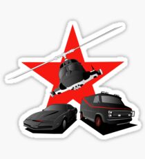 80's Heroes Sticker