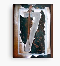 '7' Metal Print