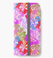 Hawaiian Hibiscus Dreams iPhone Flip-Case/Hülle/Klebefolie