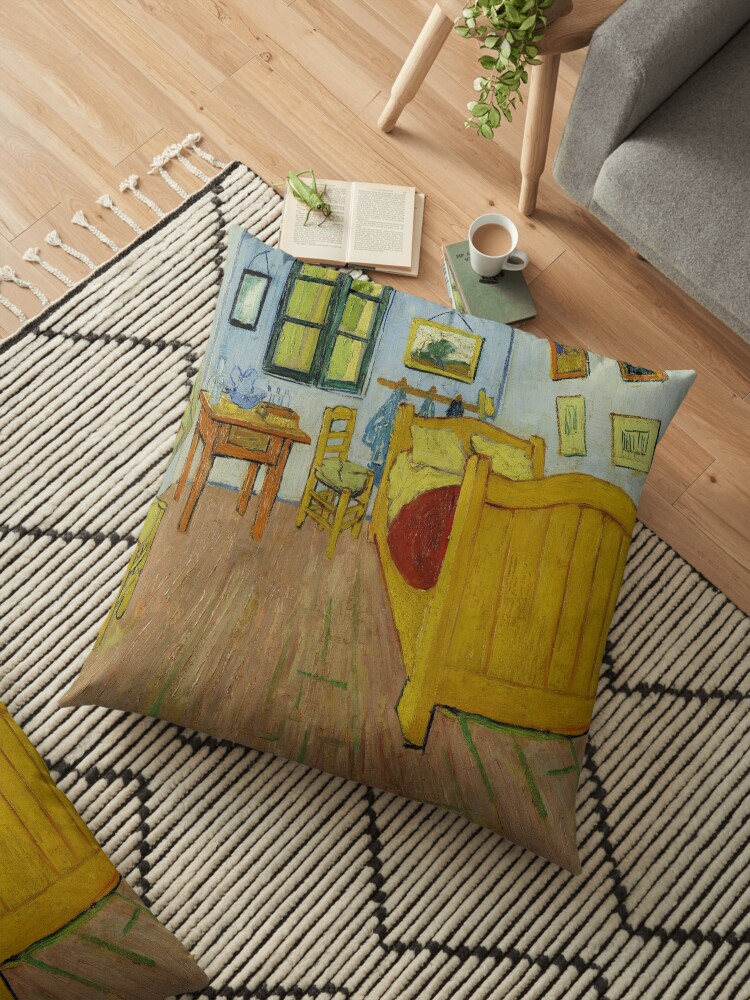 Van Gogh Bedroom In Arles Floor Pillow By Newnomads