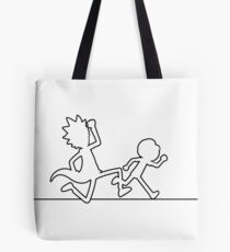 Rick and Morty Tote Bag