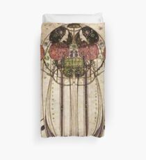 Charles Rennie Mackintosh, The Wassail 1900 (Detail, Crop). Duvet Cover