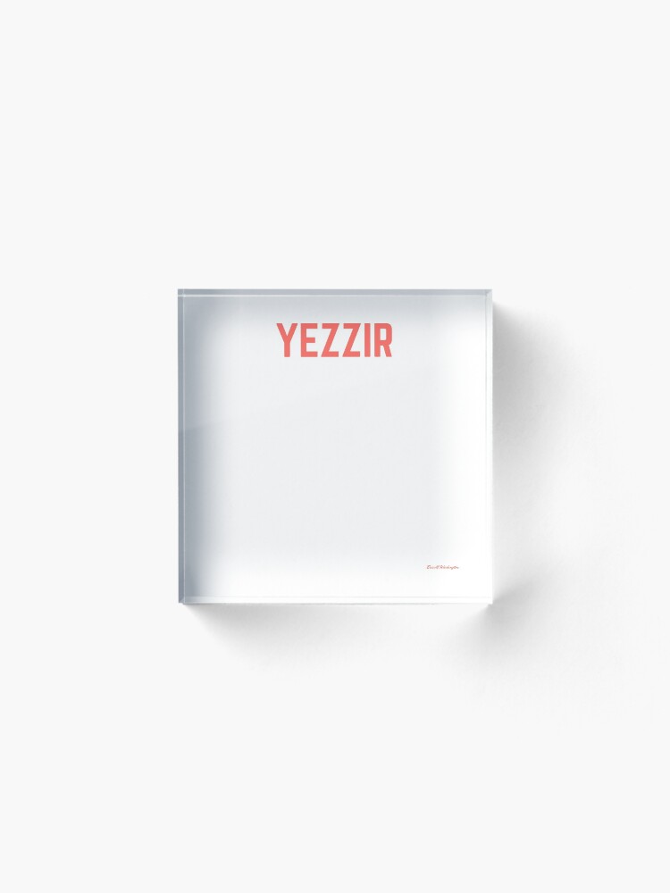 Alternate view of yezzir Acrylic Block