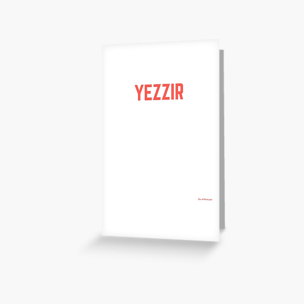 yezzir Greeting Card