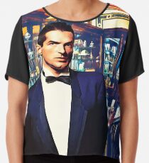 Falco at the Cafe Chiffon Top