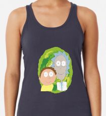 Rick and Morty Racerback Tank Top