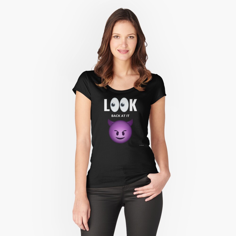 I See You... Fitted Scoop T-Shirt