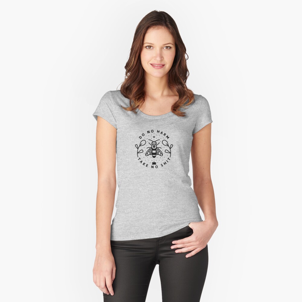 Do No Harm Fitted Scoop T-Shirt