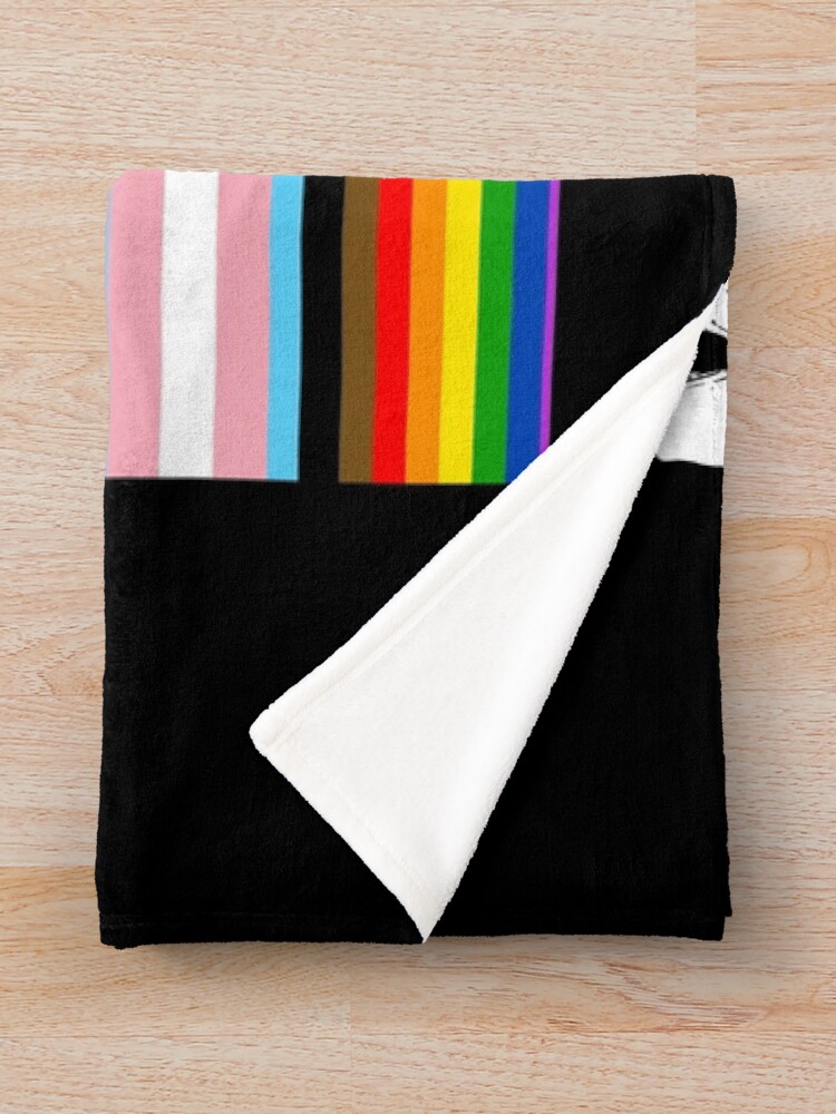 Alternate view of ALL BLM Throw Blanket