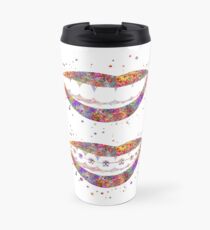 Teeth braces, dental anatomy Travel Mug