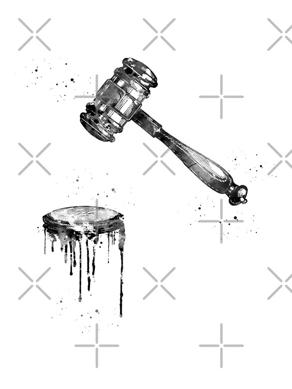 "Gavel Art" by erzebetth Redbubble