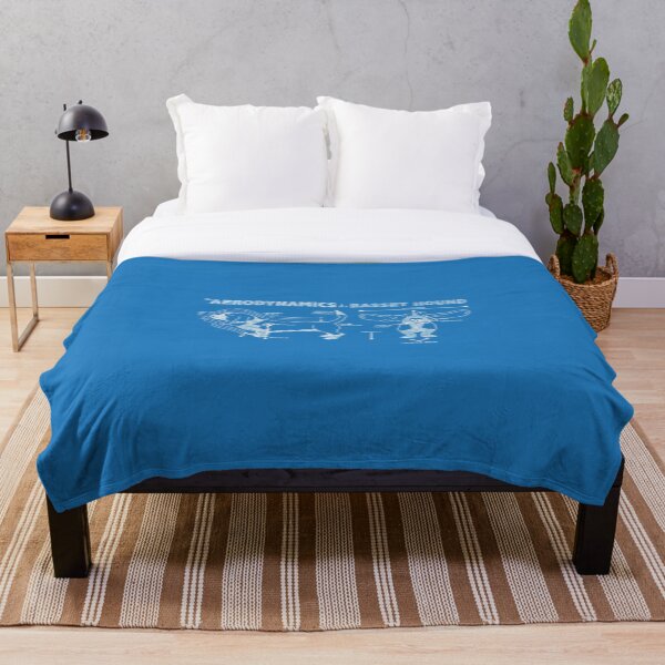 The Aerodynamics of a Basset Hound Throw Blanket
