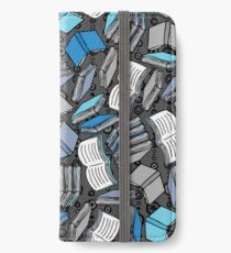 So viele Bücher ... iPhone Flip-Case/Hülle/Klebefolie