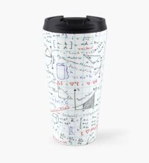 Math Homework Travel Mug