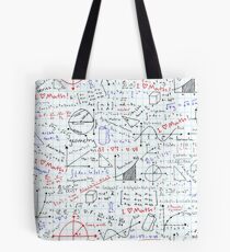 Math Homework Tote Bag
