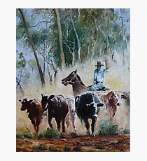 Outback Muster Photographic Print
