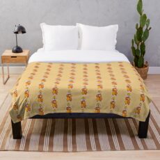 Butch Pride Clown Throw Blanket
