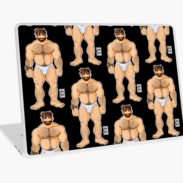 ADAM LIKES UNDERWEAR - CHARACTER ONLY Laptop Skin