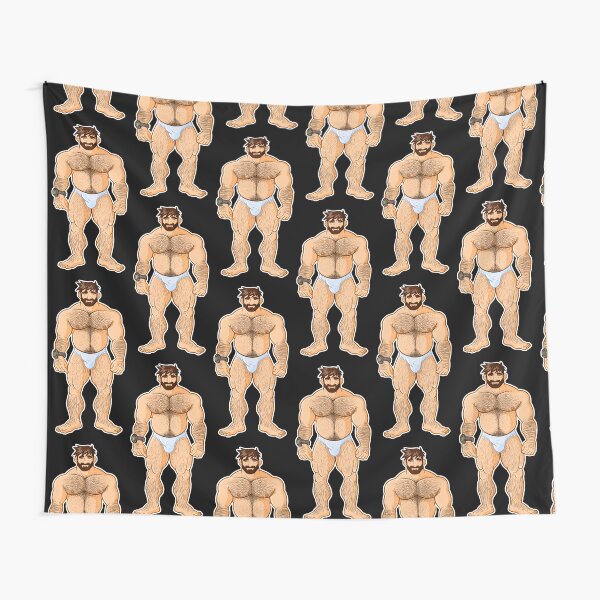 ADAM LIKES UNDERWEAR - CHARACTER ONLY Tapestry