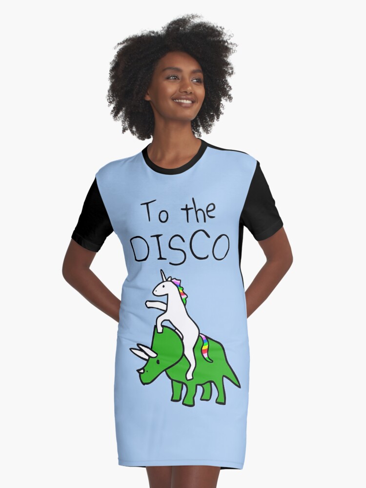 disco unicorn dress