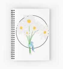 Gänseblümchen-Bouquet Spiralblock