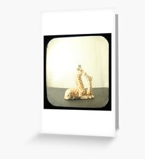 Giraffe Love TTV Greeting Card