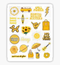 Yellow Stickers | Redbubble
