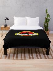 Jurassic Bork Throw Blanket