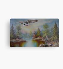 The Fight Metal Print