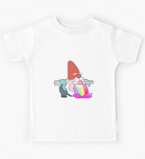 Rainbow Vomiting Gnome Kids T-Shirt