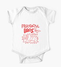 Pterodactyl Bros Baby Body Kurzarm