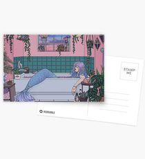 Urban Mermaid Postcards