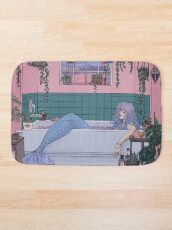 Alfombra de baño Sirena urbana