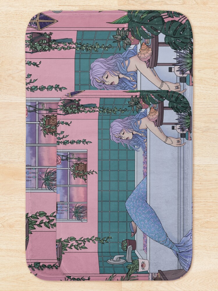 Alternate view of Urban Mermaid Bath Mat