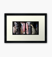 Click Go The Shears - TTV Diptych Framed Print