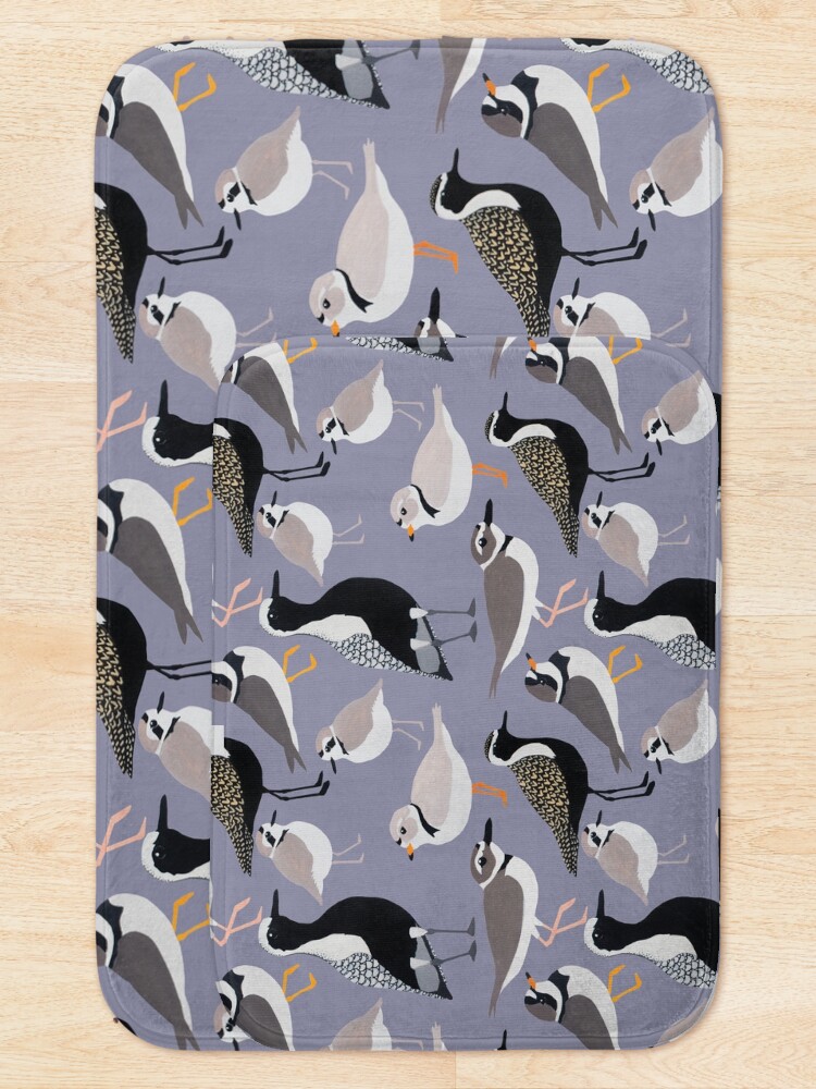 Alternate view of Plethora of Plovers Bath Mat