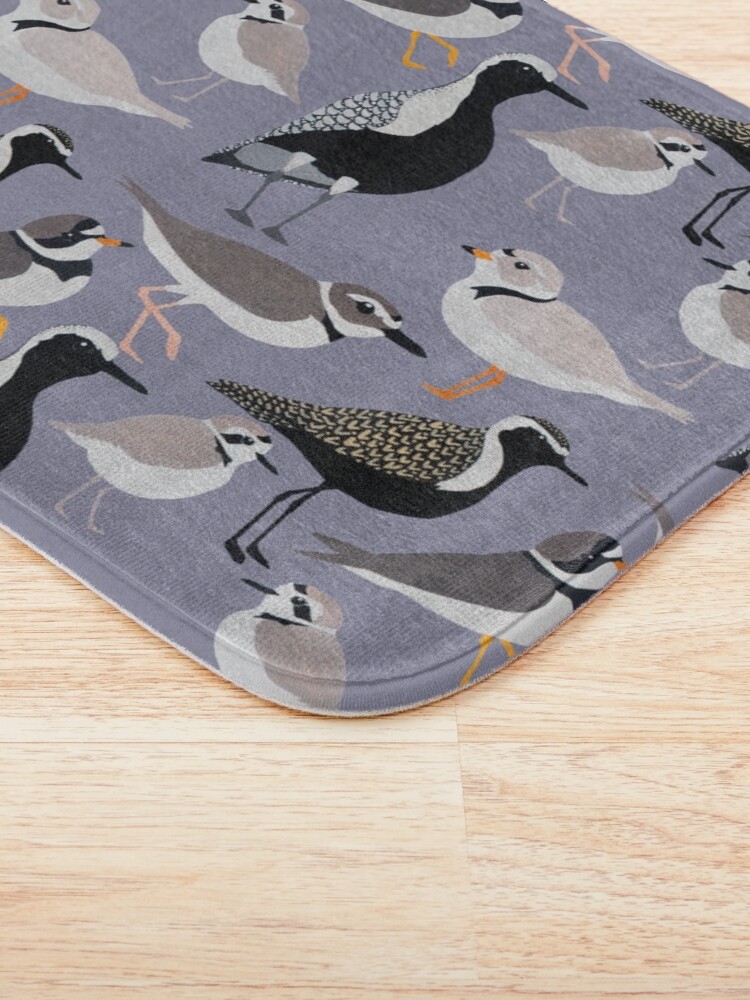 Alternate view of Plethora of Plovers Bath Mat