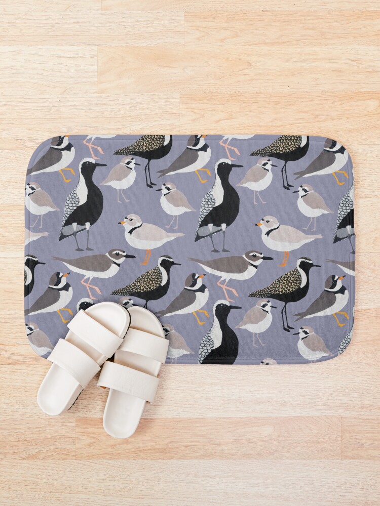Alternate view of Plethora of Plovers Bath Mat