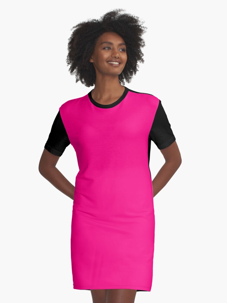 plain pink t shirt dress