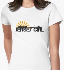 Jersey Girl Women's Fitted T-Shirt