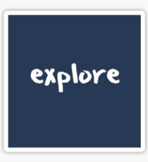 explore Sticker