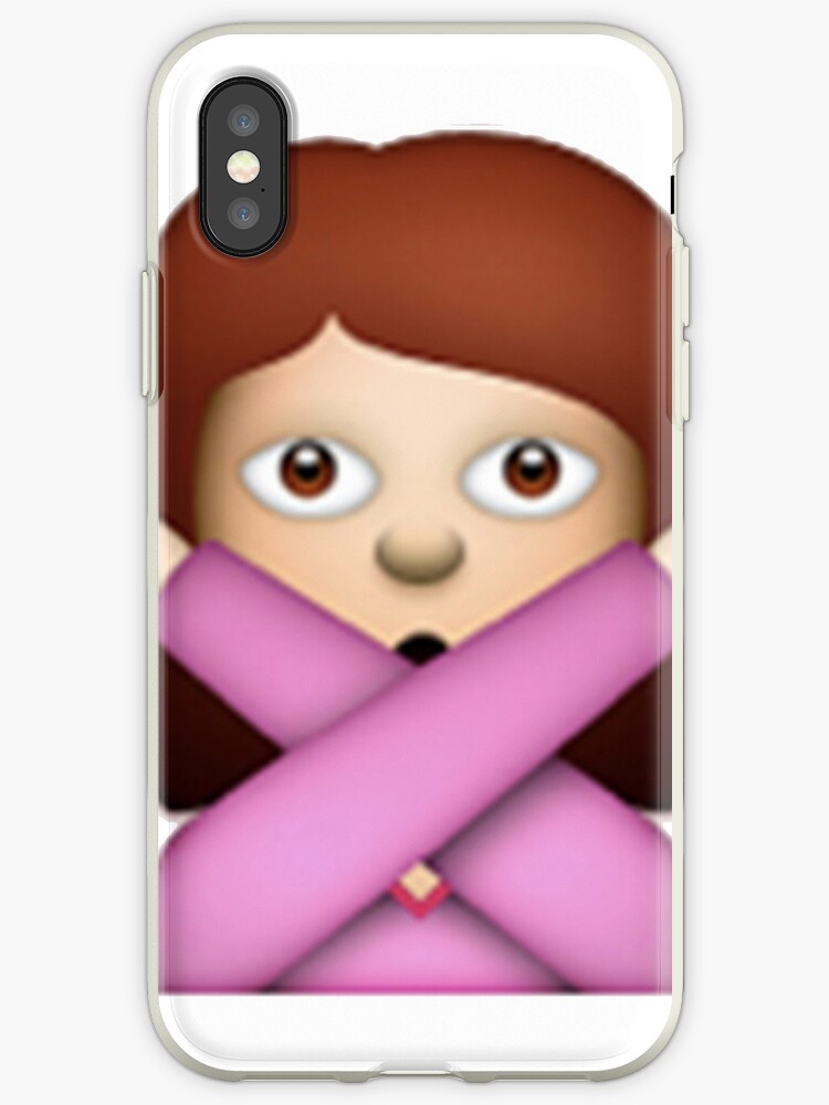 "Crossed Arms Emoji" iPhone Cases & Covers by rosiestelling Redbubble