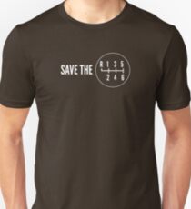 Save the Manual Transmissions (stick shift) Unisex T-Shirt